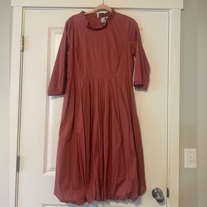 Elegant Dress in Rose Pink